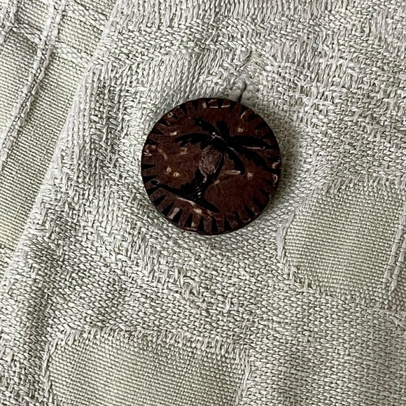 Jamaica Jaxx Men’s 100% Silk Hawaiian Shirt XL | Green Floral Button Up Tropical - Picture 7 of 11